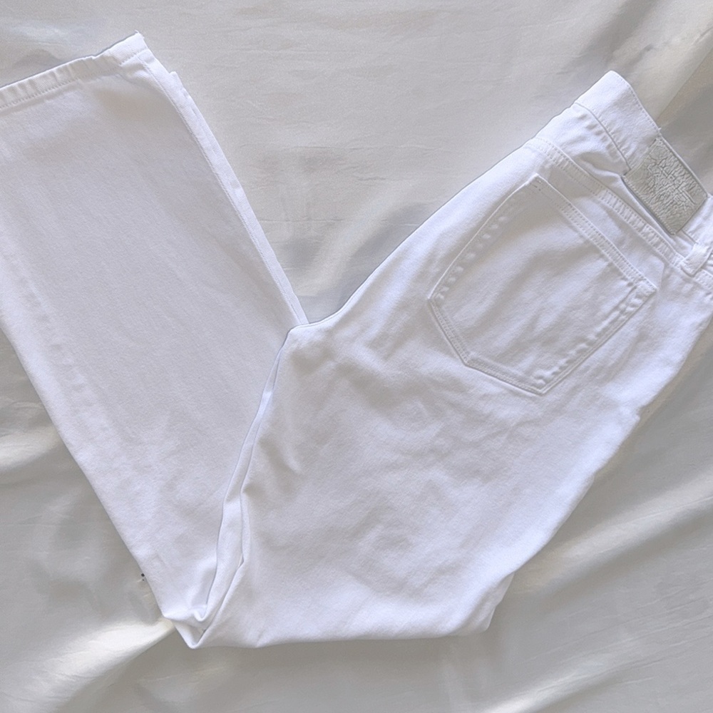 Vintage Ralph Lauren Jeans Co White Denim Jeans Classic Straight Ralph Lauren - Picture 8 of 13
